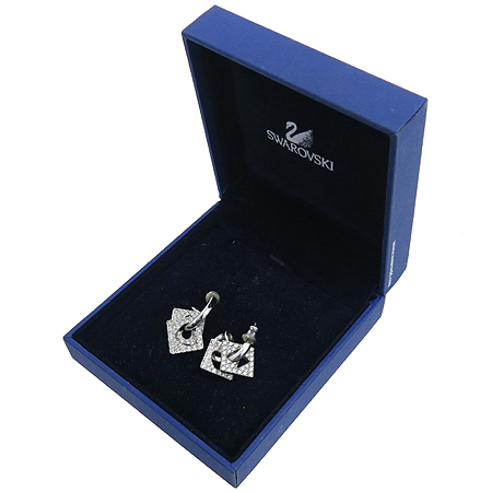 Swarovski(���ͷκ꽺Ű) �簢 ��Ŀ ���� ��� �Ͱ��� [�λ꼾�Һ���] �̹���2 - ���̺��� �߰���ǰ