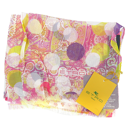 Etro(��Ʈ��) 10660 100% ��ũ ��ī�� [�λ꼾�Һ���] �̹���2 - ���̺��� �߰���ǰ