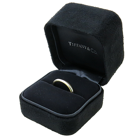 Tiffany(Ƽ�Ĵ�) PT950(�÷�Ƽ��)+18K ��� �޺� �б׷��� 3MM ���� �̹���2 - ���̺��� �߰���ǰ