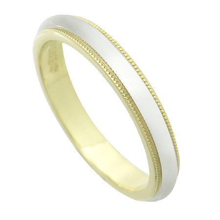 Tiffany(Ƽ�Ĵ�) PT950(�÷�Ƽ��)+18K ��� �޺� �б׷��� 3MM ���� �̹���3 - ���̺��� �߰���ǰ