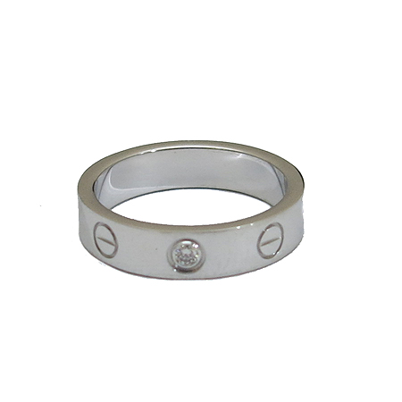 Cartier(��쿡) B4050547 18K ȭ��Ʈ ��� �̴� ���긵 1����Ʈ ���̾� ����-7ȣ [���빮��] �̹���3 - ���̺��� �߰���ǰ