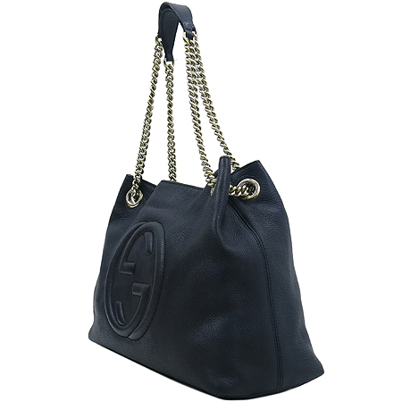 Gucci(����) 308982 ���� ���� SOHO ��ȣ �ΰ� ��Ƽġ ü�� ����� �̹���2 - ���̺��� �߰���ǰ