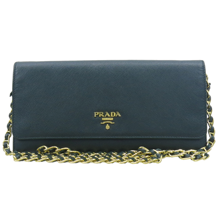 Prada(�����) 1M1290 SAFFIANO(���ǾƳ�) METAL ���� SEMRALDO ���� ü�� ũ�ν� ������ �̹���2 - ���̺��� �߰���ǰ