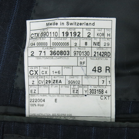 Zegna(����) ��Ʈ������ ���� ���� �̹���6 - ���̺��� �߰���ǰ