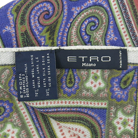 Etro(��Ʈ��) 10007 4624 �� ��ũ ȥ�� ��ī�� �̹���3 - ���̺��� �߰���ǰ