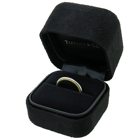 Tiffany(Ƽ�Ĵ�) PT950(�÷�Ƽ��)+18K ��� �޺� �б׷��� 3MM ���� �̹���2 - ���̺��� �߰���ǰ