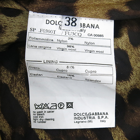 DOLCE & GABBANA(��ü&���ٳ�) ���� ���� [���빮��] �̹���5 - ���̺��� �߰���ǰ