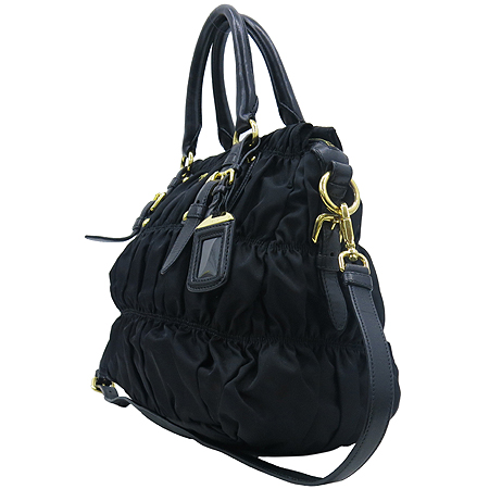 Prada(�����) BN1336 TESSUTO GAUFRE NERO ���� �к긯 ������ ����ΰ� 2WAY �̹���3 - ���̺��� �߰���ǰ