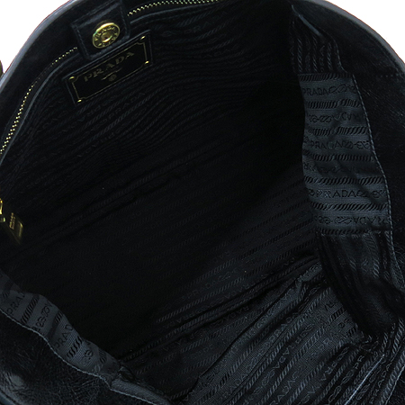 Prada(�����) VITELLO SHINE NERO ���ڷλ��� ���� ��Ƽ������ ����ΰ� ��Ʈ�� + �����Ʈ�� 2WAY �̹���7 - ���̺��� �߰���ǰ