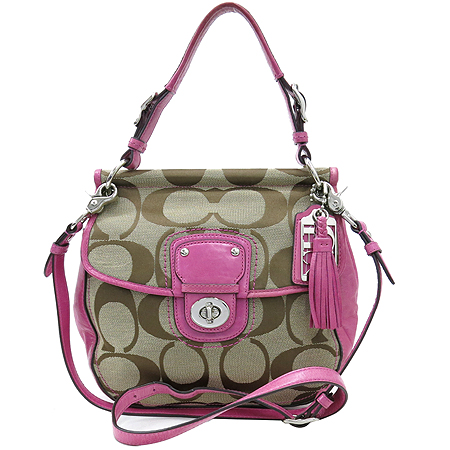 Coach(��ġ) 19034 �ñ״�ó �ΰ� �ڰ��� ��ũ ���� Ʈ���� ����� + ũ�ν���Ʈ�� [��õ��] �̹���2 - ���̺��� �߰���ǰ