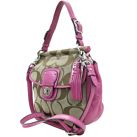 Coach(��ġ) 19034 �ñ״�ó �ΰ� �ڰ��� ��ũ ���� Ʈ���� ����� + ũ�ν���Ʈ�� [��õ��] �̹���3 - ���̺��� �߰���ǰ