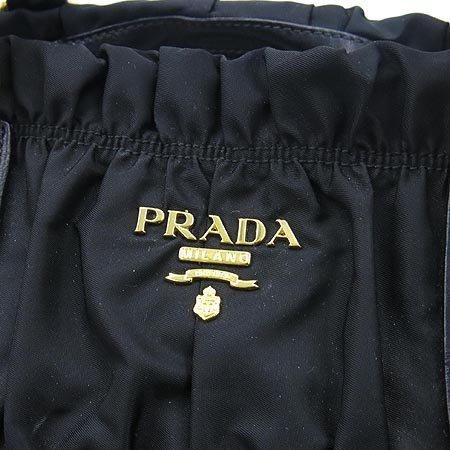 Prada(�����) BN1792 TESSUTO GAUFRE NERO ���� �к긯 ������ ����ΰ� ��Ʈ�� + �����Ʈ�� 2WAY �̹���4 - ���̺��� �߰���ǰ
