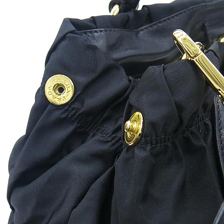 Prada(�����) BN1792 TESSUTO GAUFRE NERO ���� �к긯 ������ ����ΰ� ��Ʈ�� + �����Ʈ�� 2WAY �̹���5 - ���̺��� �߰���ǰ