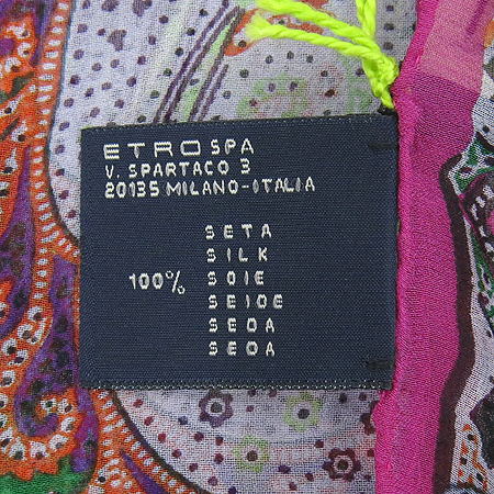 Etro(��Ʈ��) 10660 100% ��ũ ��ī�� �̹���4 - ���̺��� �߰���ǰ
