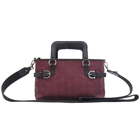Ferragamo(��󰡸�) 21 5830 ��ġ�� �ΰ� ���� ���� ��Ʈ�� + ũ�ν���Ʈ�� �̹���2 - ���̺��� �߰���ǰ