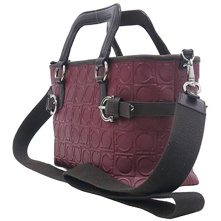 Ferragamo(��󰡸�) 21 5830 ��ġ�� �ΰ� ���� ���� ��Ʈ�� + ũ�ν���Ʈ�� �̹���3 - ���̺��� �߰���ǰ