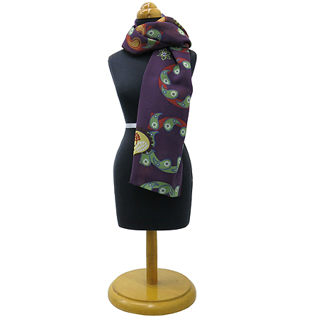 Ferragamo(��󰡸�) 32 0672 100% ��ũ ��ī�� �̹���5 - ���̺��� �߰���ǰ