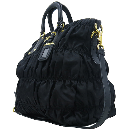 Prada(�����) BN1935 TESSUTO GAUFRE NERO ���� �к긯 ������ ��Ʈ�� + ��� ��Ʈ�� �̹���3 - ���̺��� �߰���ǰ