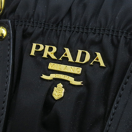Prada(�����) BN1935 TESSUTO GAUFRE NERO ���� �к긯 ������ ��Ʈ�� + ��� ��Ʈ�� �̹���4 - ���̺��� �߰���ǰ