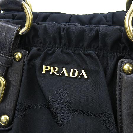 Prada(�����) TESSUTO SOFT CALF �����к긯 ��ũ����� ȥ�� ����ΰ� ��Ʈ�� + �����Ʈ�� 2WAY �̹���3 - ���̺��� �߰���ǰ