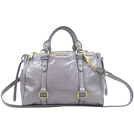 MiuMiu(�̿�̿�) RN0893 VITELLO SHINE(���ڷλ���) PELTRO�÷� ��Ʈ�� + �����Ʈ�� �̹���2 - ���̺��� �߰���ǰ