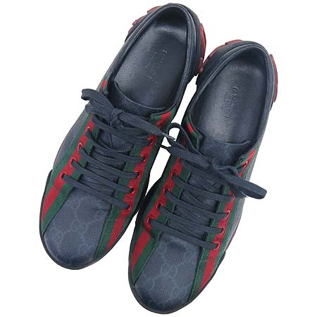 Gucci(����) 169733 ��� ��Ƽġ GG�ΰ� PVC ������ ����Ŀ�� �̹���5 - ���̺��� �߰���ǰ