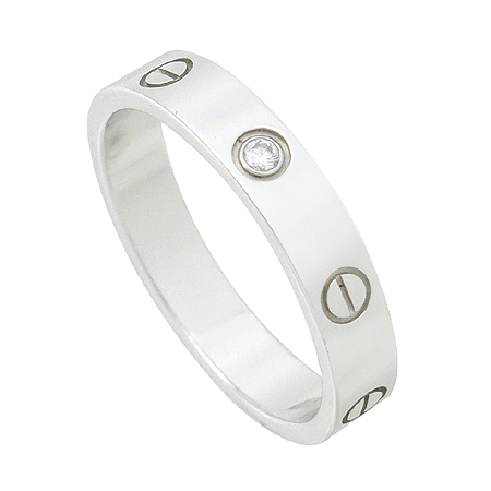 Cartier(��쿡) B4050547 18K ȭ��Ʈ ��� �̴� ���긵 1����Ʈ ���̾� ���� - 19ȣ �̹���3 - ���̺��� �߰���ǰ