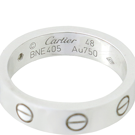Cartier(��쿡) B4050547 18K ȭ��Ʈ ��� �̴� ���긵 1����Ʈ ���̾� ���� - 8ȣ �̹���4 - ���̺��� �߰���ǰ
