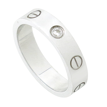 Cartier(��쿡) B4050547 18K ȭ��Ʈ ��� �̴� ���긵 1����Ʈ ���̾� ���� - 8ȣ �̹���3 - ���̺��� �߰���ǰ