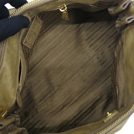 Prada(�����) BN2324 VITELLO SHINE(���ڷ� ����) CAMMEO �÷� ��Ʈ�� + ��� ��Ʈ�� �̹���6 - ���̺��� �߰���ǰ