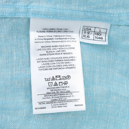 Brooks Brothers(��轺 ������) ���� ���� ���� [���빮��] �̹���5 - ���̺��� �߰���ǰ