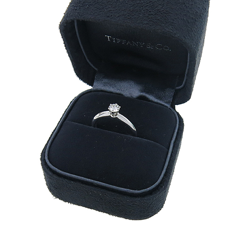 Tiffany(Ƽ�Ĵ�) PT950(�÷�Ƽ��) 0.24CT(ĳ��) VS1 H�÷� ���̾� ���� ���� - 7 ȣ �̹���2 - ���̺��� �߰���ǰ