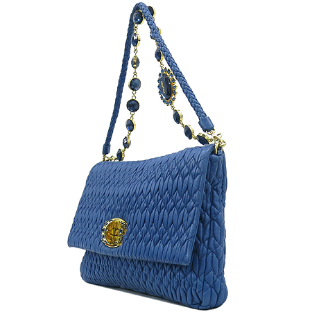 MiuMiu(�̿�̿�) RP0169 COBALTO �÷� ����(�簡��) ũ����Ż ����Ʈ Ŭ��ġ �� ����� �̹���2 - ���̺��� �߰���ǰ