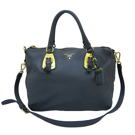 Prada(�����) BL0817 ���� ���� ���ڷ� ���̳� ���� �ΰ� ��� 2WAY [���빮��] �̹���2 - ���̺��� �߰���ǰ