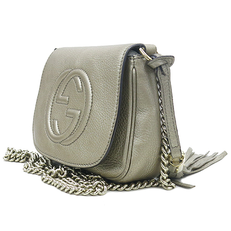 Gucci(����) 323190 ����Ż�� �÷� ���� ���� ü�� �̴� ũ�ν��� �̹���3 - ���̺��� �߰���ǰ