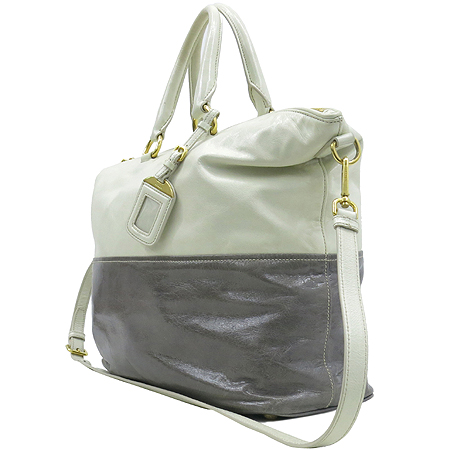 Prada(�����) BN2322 ȭ��Ʈ �׷��� ���� VITELLO SHINE(���ڷ� ����) ���� ���� �ΰ� ��� 2WAY �̹���3 - ���̺��� �߰���ǰ