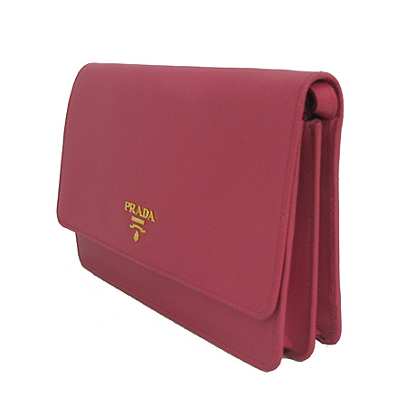 Prada(�����) 1M1361 SAFFIANO METAL NERO ���ǾƳ� ��ũ ����ΰ� Ŭ��ġ ���� ũ�ν���[��õ ������] �̹���3 - ���̺��� �߰���ǰ