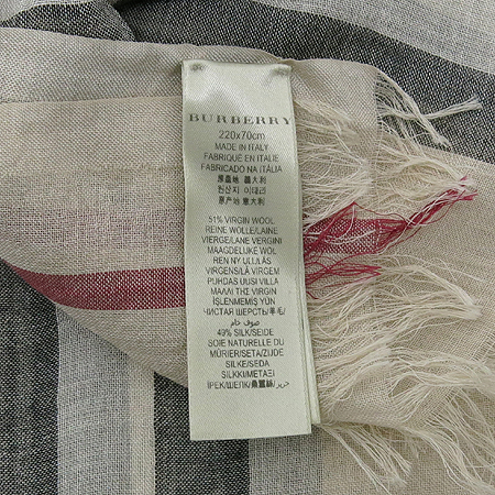 Burberry(������) �� + ��ũ ȥ�� üũ ��ī�� �̹���3 - ���̺��� �߰���ǰ