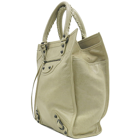 Balenciaga(�߷��þư�) 235217 ������ �÷� CLASSIC CABAS (Ŭ���� ī�ٽ�) ��Ʈ�� �̹���3 - ���̺��� �߰���ǰ