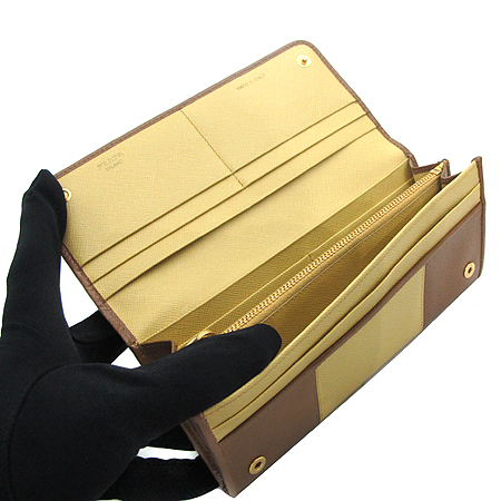 Prada(�����) 1M1132 CARAMEL+GINE ���� ���� �ΰ� SAFFIANO METAL ���ǾƳ� ������ [��õ��] �̹���5 - ���̺��� �߰���ǰ