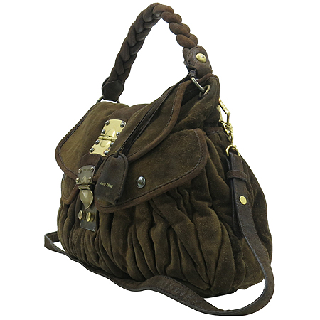 MiuMiu(�̿�̿�) RR1300 īŰ���� �����̵巹�� ����ΰ� PATTINA ��Ƽ�� 2WAY �̹���2 - ���̺��� �߰���ǰ