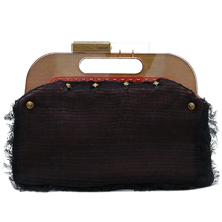 Fendi(���) 8BP049 ���巹�� ���̽� ������ ����ڵ� Ŭ��ġ �� ��Ʈ�� [�λ꼾�Һ���] �̹���2 - ���̺��� �߰���ǰ