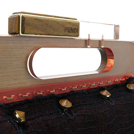 Fendi(���) 8BP049 ���巹�� ���̽� ������ ����ڵ� Ŭ��ġ �� ��Ʈ�� [�λ꼾�Һ���] �̹���4 - ���̺��� �߰���ǰ