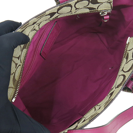 Coach(��ġ) 12645 �ñ״�ó �ڰ��� ��ũ ���� Ʈ���� ��Ʈ�� �̹���5 - ���̺��� �߰���ǰ