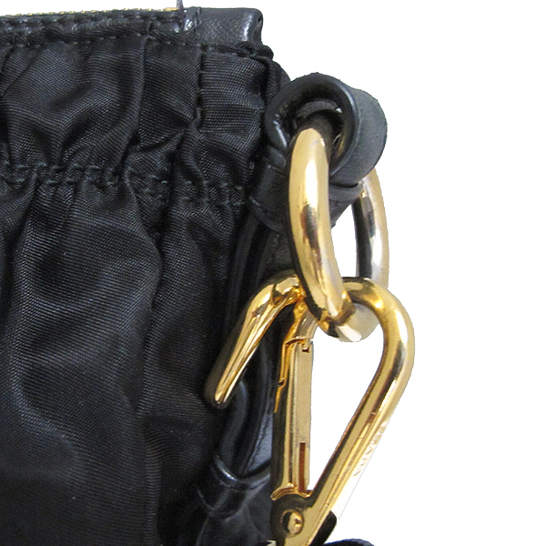 Prada(�����) BN1935 TESSUTO GAUFRE NERO ���� �к긯 ������ ��Ʈ�� + ��� ��Ʈ�� [��õ��] �̹���4 - ���̺��� �߰���ǰ