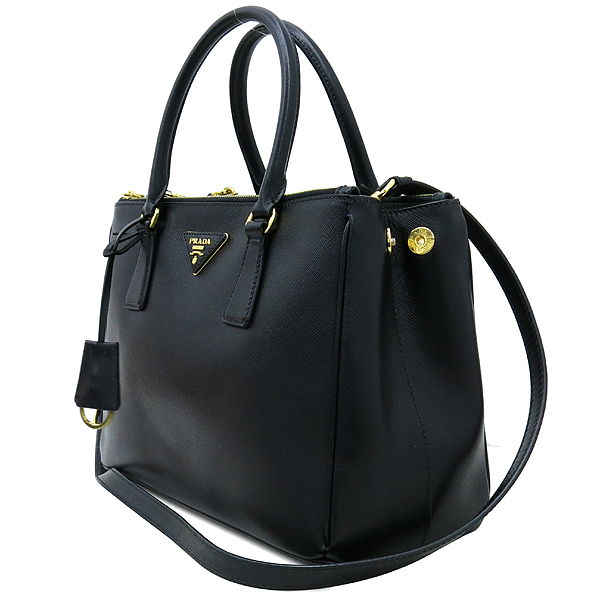 Prada(�����) BN1801 SAFFIANO LUX NERO ���ǾƳ� ���� ���� ����ΰ� ��Ʈ�� + �����Ʈ�� 2-WAY �̹���3 - ���̺��� �߰���ǰ