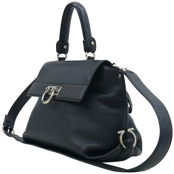 Ferragamo(��󰡸�) 21 A896 �������� ��ġ�� ����ΰ� ���Ǿ� ��Ʈ�� + �����Ʈ�� 2WAY �̹���3 - ���̺��� �߰���ǰ