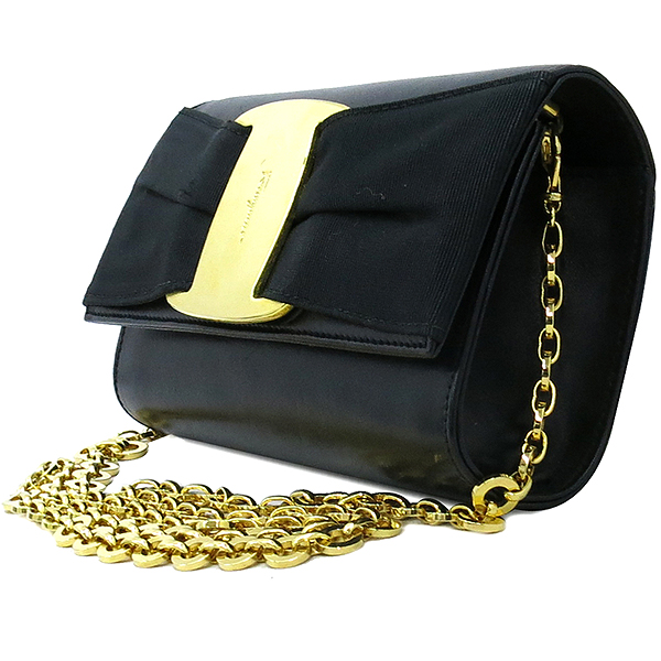 Ferragamo(��󰡸�) 21 6163 ���� �� �ٶ� ��� ���� ���� Ŭ��ġ�� ü�� ũ�ν��� �̹���2 - ���̺��� �߰���ǰ