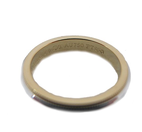 Tiffany(Ƽ�Ĵ�) PT950(�÷�Ƽ��)+18K ��� �޺� �б׷��� 3MM ���� - 9ȣ [��õ��] �̹���3 - ���̺��� �߰���ǰ