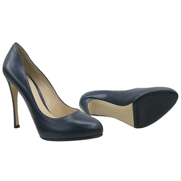 GIANVITO ROSSI(���Ⱥ���ν�) G25290 NAPPA DENIM ����Ų ���̺� ������ ������ �����뱸�� �̹���3 - ���̺��� �߰���ǰ